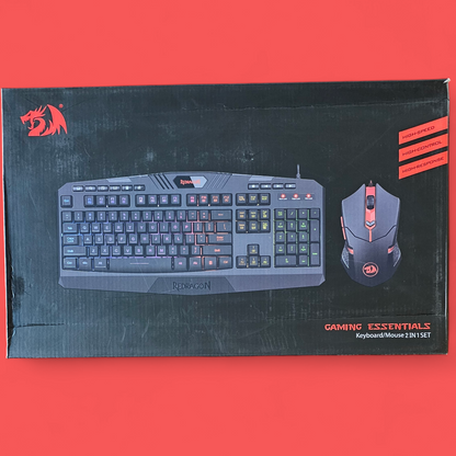 Kit Teclado Y Mouse Gamer Redragon S101-3-sp K530rgb + M601