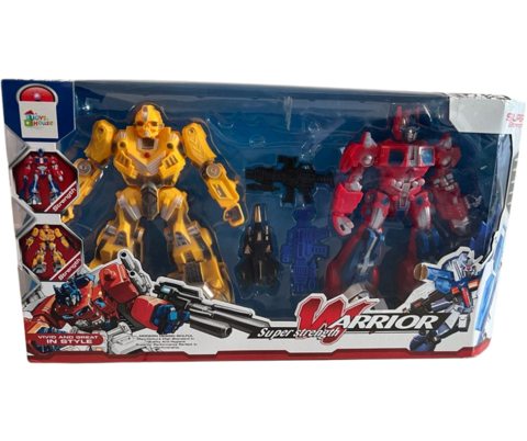 Juguete de Transformer Duo - Set de Figuras de Acción Transformables