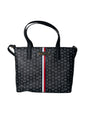 Bolso Tommy Hilfiger - Diseño Monograma con Rayas Tricolor