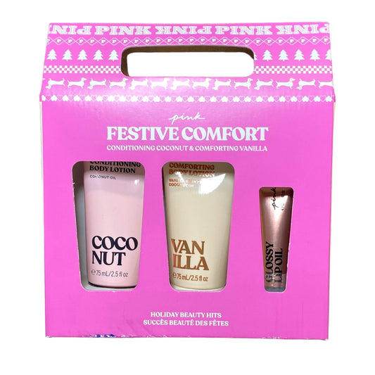 FESTIVE COMFORT PINK ESTUCHE